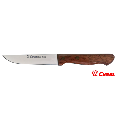 00313 KNIFE WOODEN HANDLE