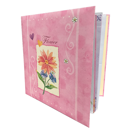 PHOTO ALBUM WITH RING FLOWER